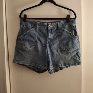 Supplies Women's Classic Denim Blue Jean Shorts